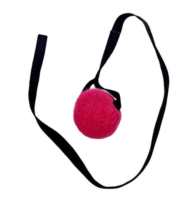 Hovedbilde Tovet ball med håndtak, 7 cm