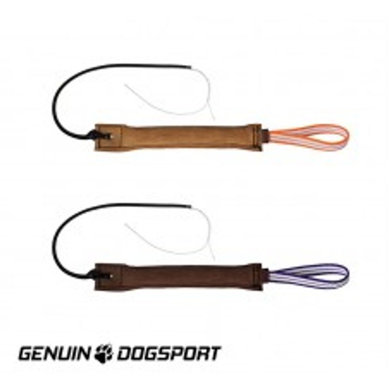 Bitepølse i lær med pisk